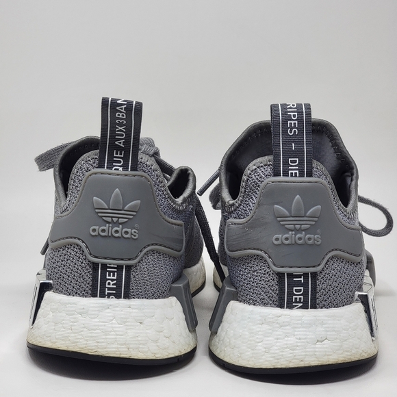 Adidas NMD R1 Women's Size 10 Running Athletic Sneaker Gray EE5175 Pre-owned - Picture 5 of 10